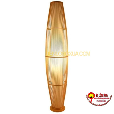 đèn tre để mặt đất kiểu trụ lớn M002