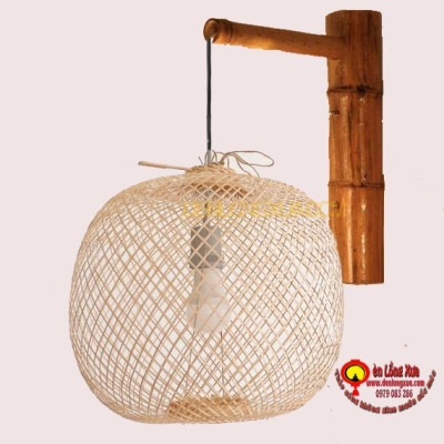 Đèn tre treo tường TTT-11