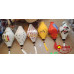 combo 6 đèn lồng vẽ hoa và phong cảnh kiểu Na kích thước 40cm