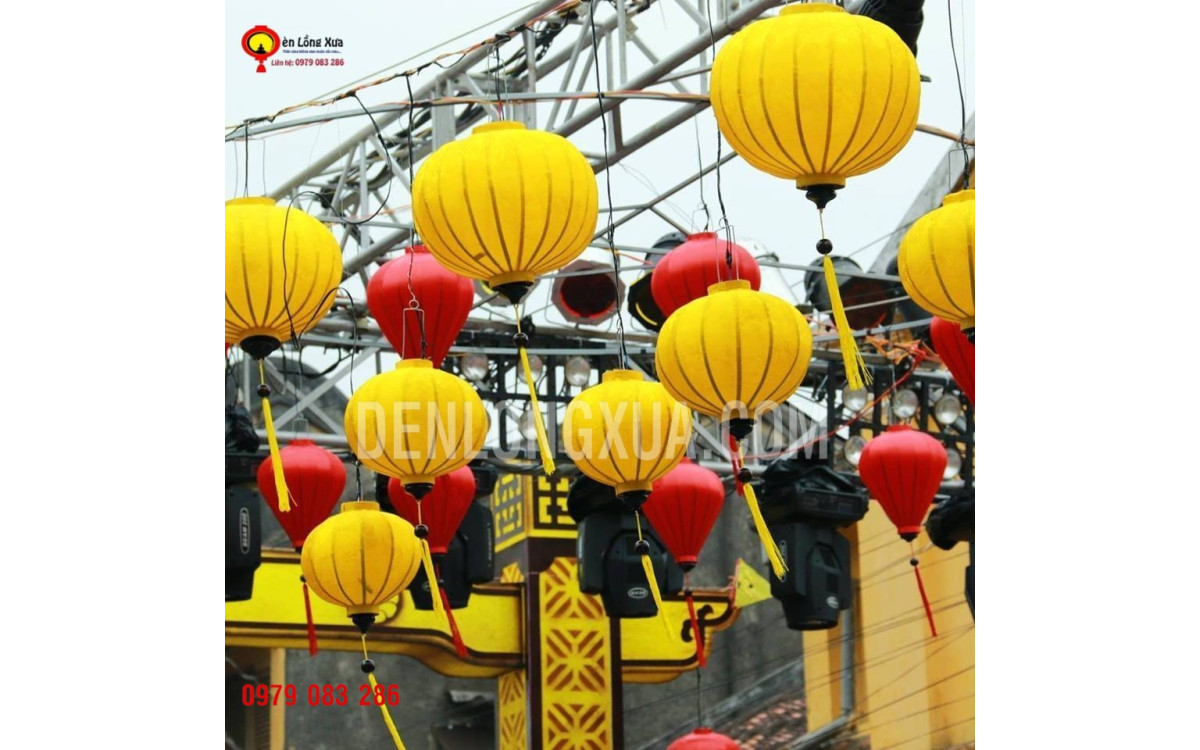 Mẫu đèn lồng trang trí sự kiện 