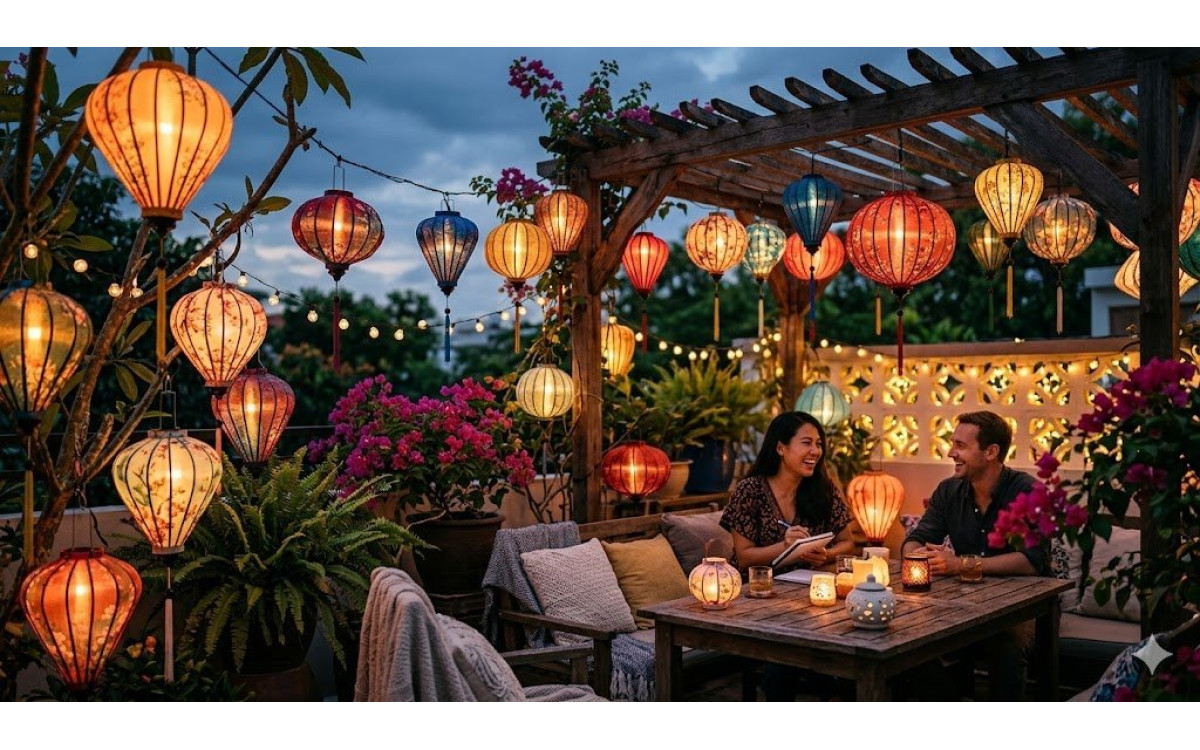 Đèn Lồng Trang Trí: Biến Hóa Không Gian, Thắp Sáng Cảm Hứng