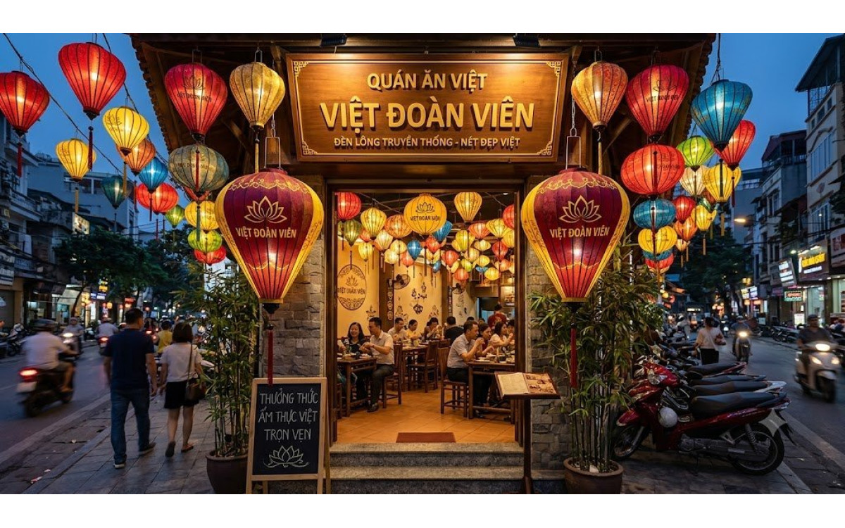Đèn Lồng In Tên Nhà Hàng Việt: Bí Quyết Tạo Dấu Ấn Thương Hiệu Riêng Biệt