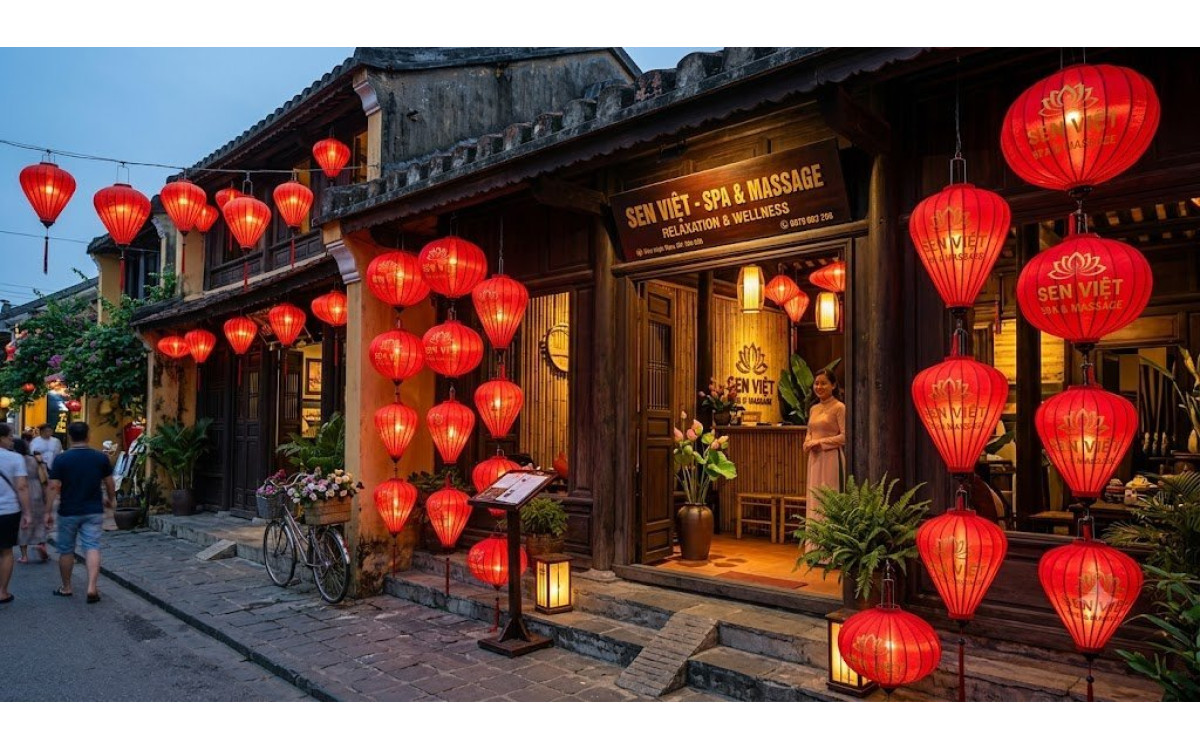 Bí Quyết Tạo Điểm Nhấn Độc Đáo Cho Spa Với Đèn Lồng Đỏ Truyền Thống In Tên Thương Hiệu