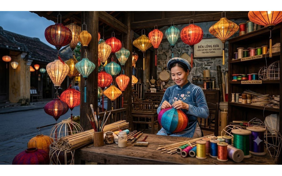 Đèn Lồng Trang Trí Hội An: Lưu Giữ Nét Đẹp Văn Hóa Truyền Thống