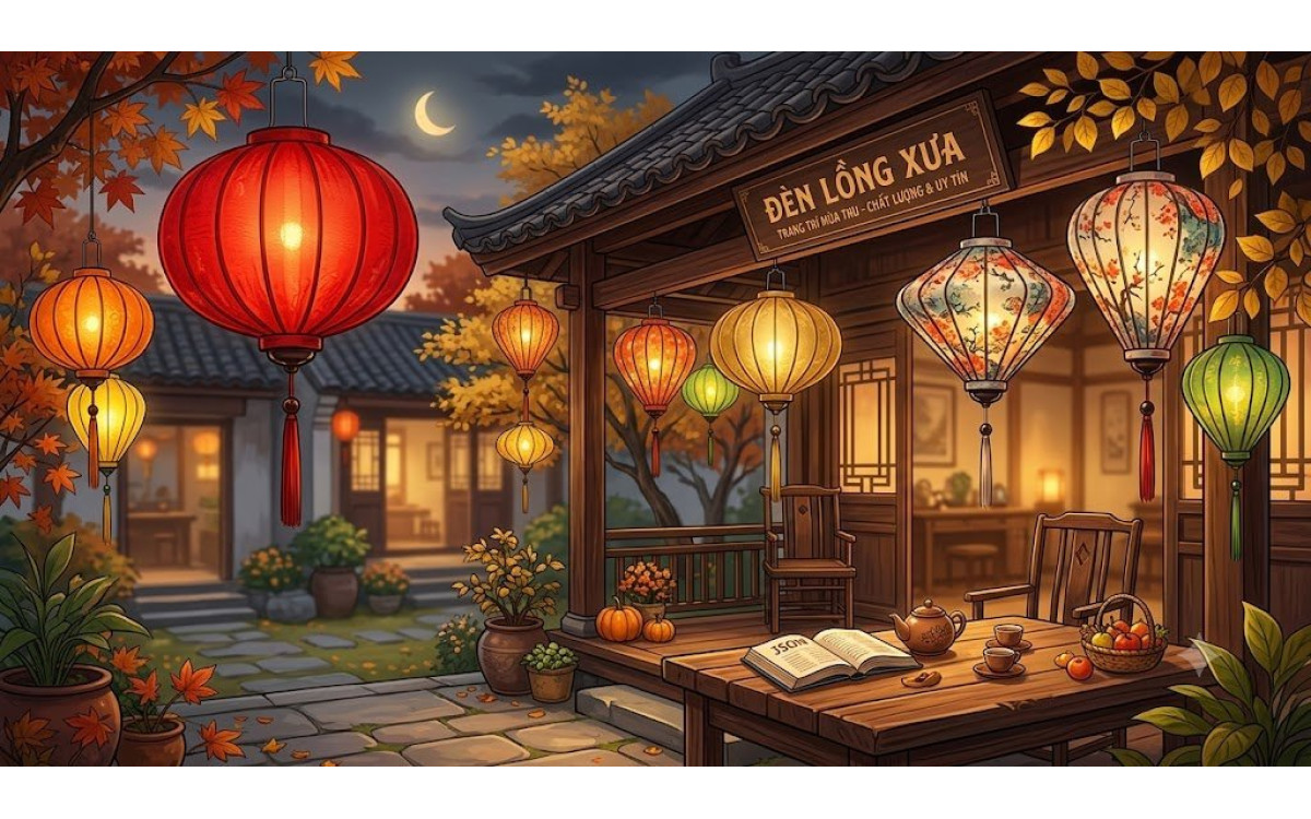 Vì Sao Đèn Lồng Trang Trí Mùa Thu Lại Là Item "Phải Có" Năm Nay?