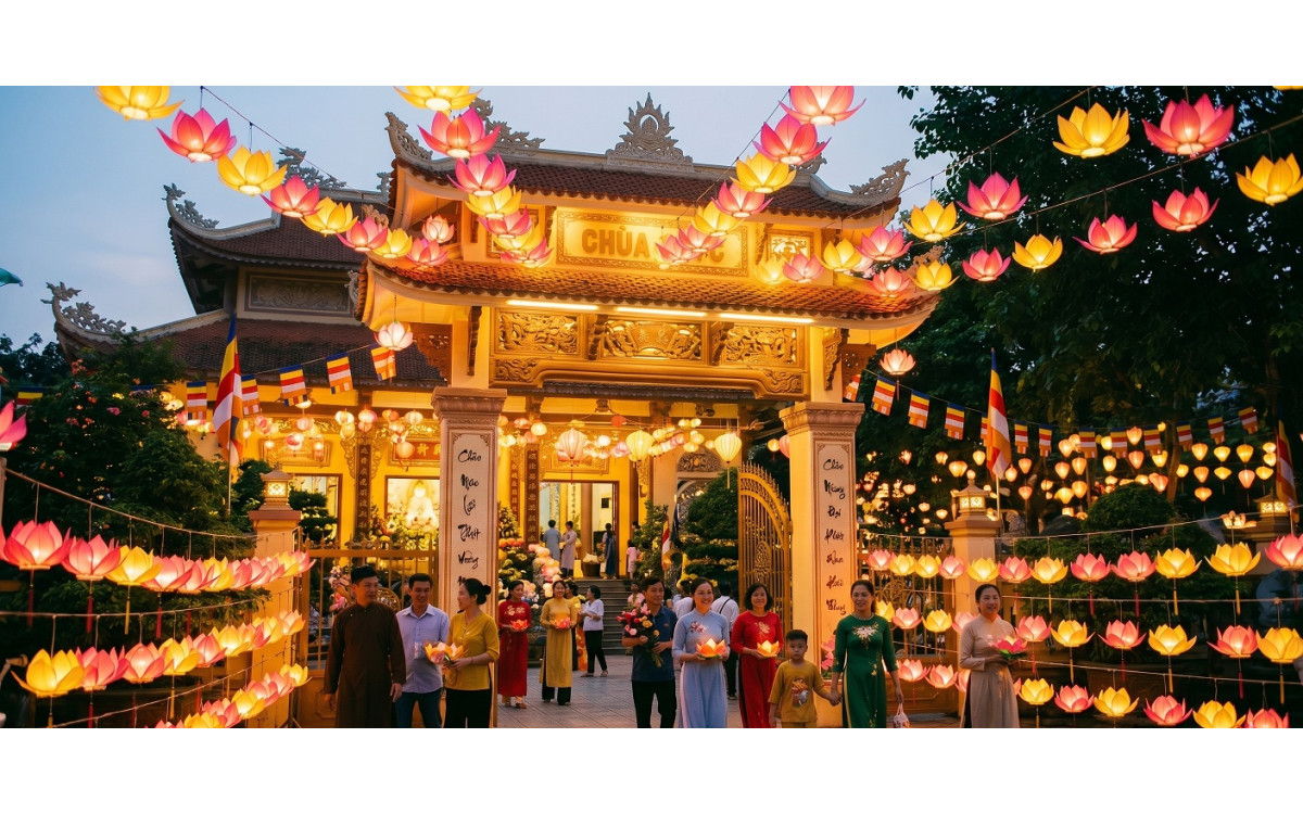 Khám Phá Sức Hút Của Đèn Lồng Hoa Sen: Điểm Nhấn Hoàn Hảo Cho Mùa Lễ Phật Đản